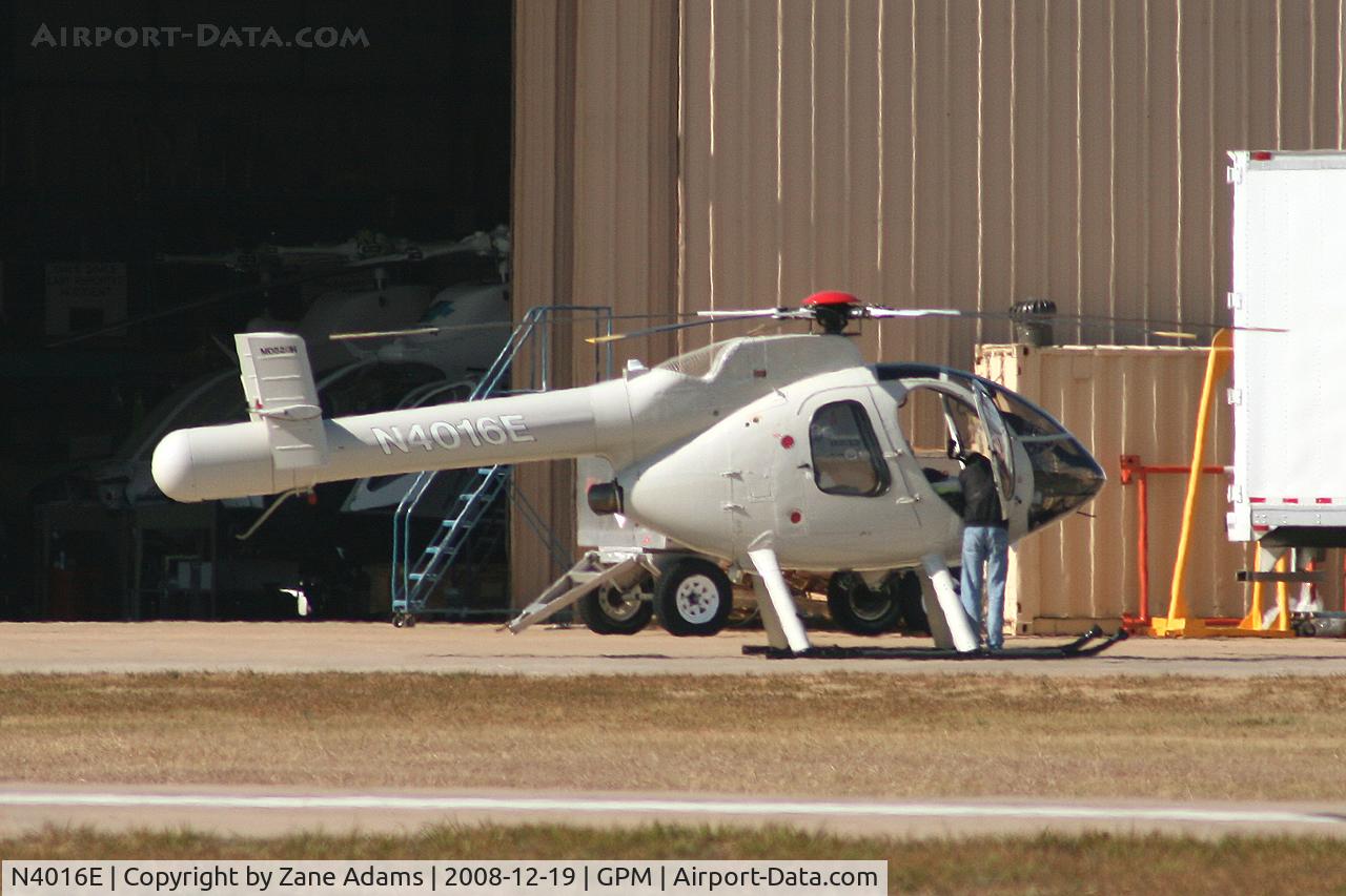 N4016E, 2008 McDonnell Douglas MD-500N C/N LN108, At Grand Prairie Municipal