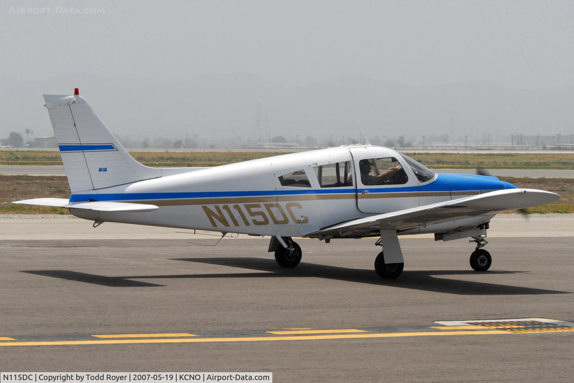 N115DC, 1973 Piper PA-28R-200 C/N 28R-7335405, Chino Airshow 2007