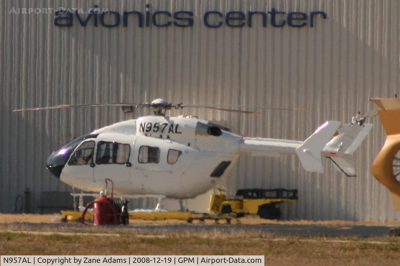 N957AL, 2008 Eurocopter-Kawasaki EC-145 (BK-117C-2) C/N 9209, At Grand Prairie Municipal