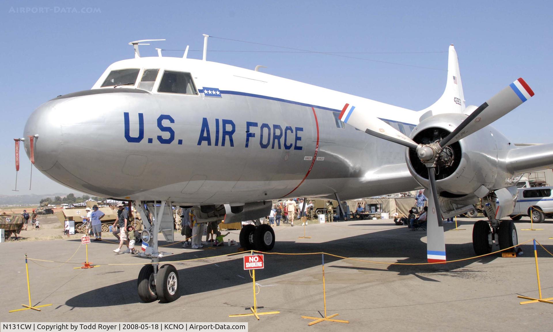 N131CW, 1954 Convair C-131D Samaritan C/N 205, Chino Airshow 2008