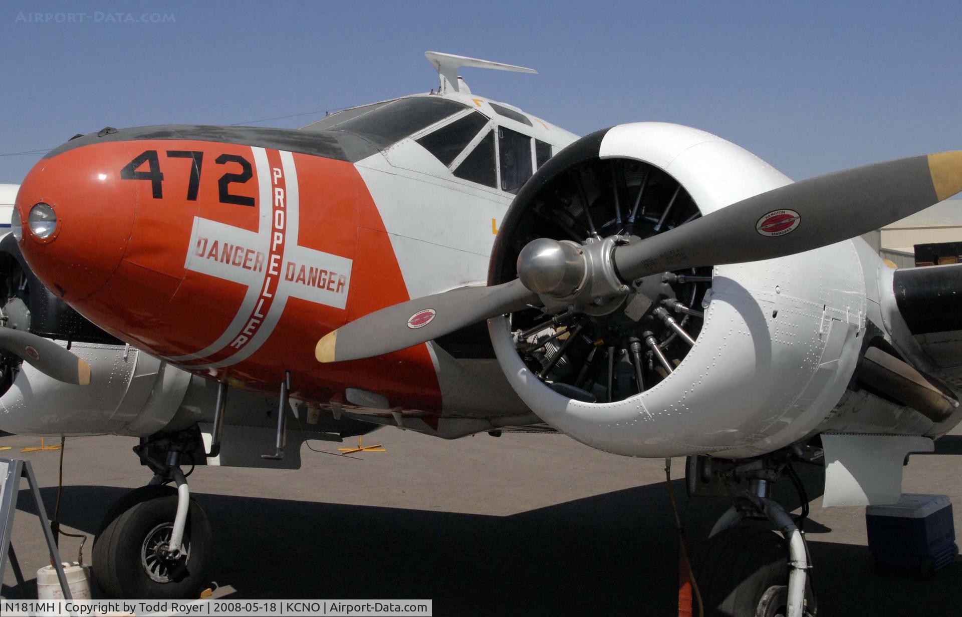 N181MH, 1951 Beech C-45H Expeditor C/N AF-29, Chino Airshow 2008