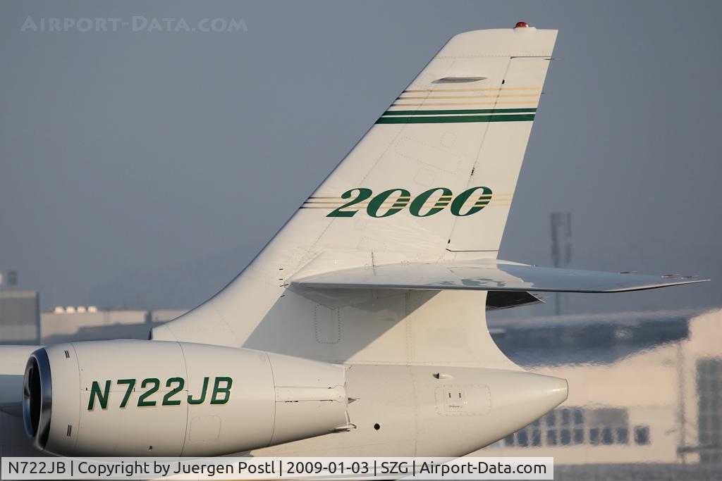 N722JB, 1995 Dassault Falcon 2000 C/N 13, Raytheon Aircraft Company C90A