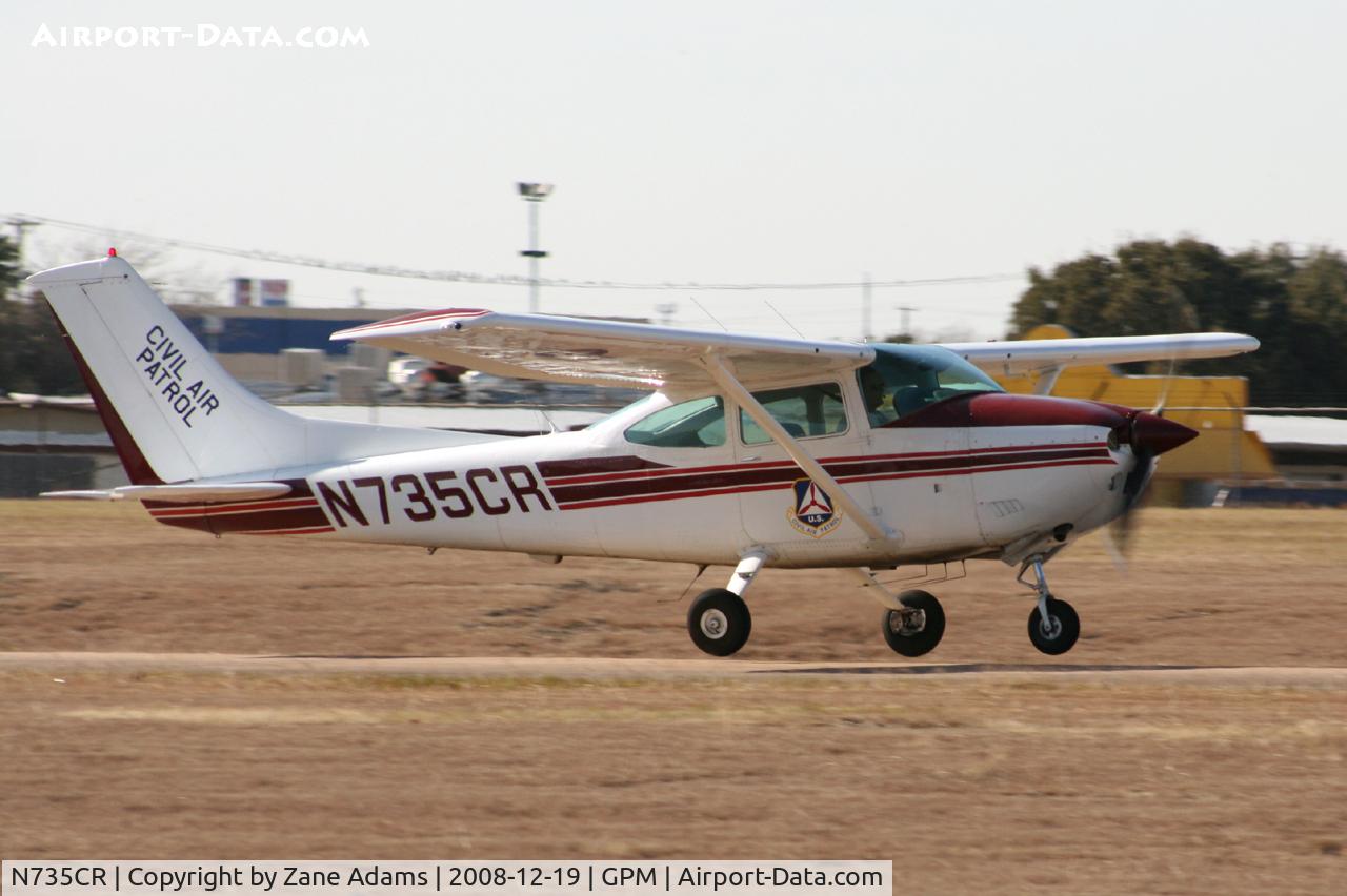 N735CR, 1976 Cessna 182Q Skylane C/N 18265323, Civil Air Patrol at Grand Prairie Municipal