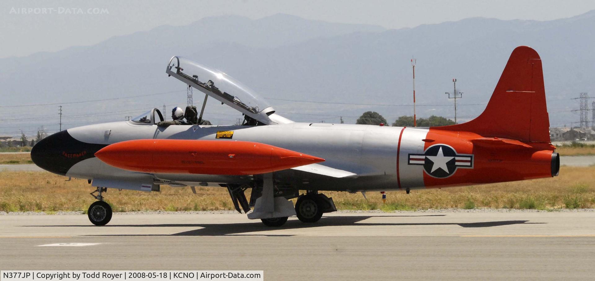 N377JP, Canadair CT-133 Silver Star 3 (CL-30) C/N T33-377, Chino Airshow 2008