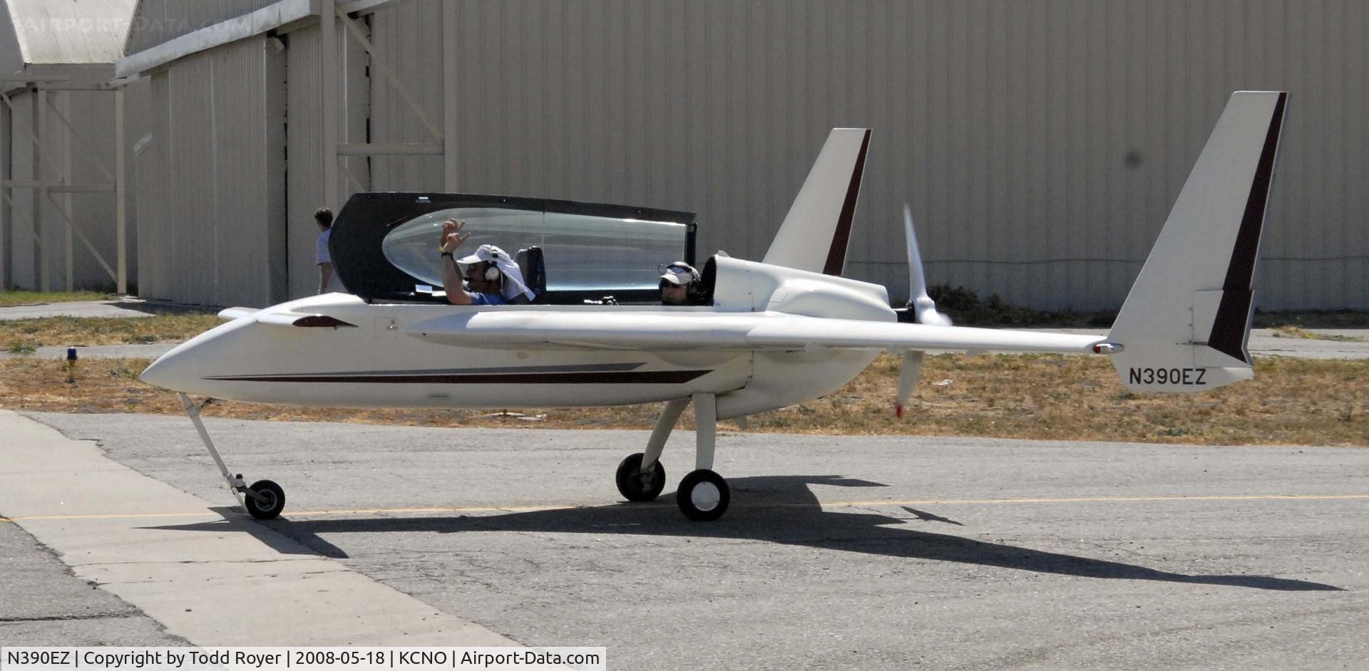 N390EZ, 1984 Rutan Long-Ez C/N 1390, Chino Airshow 2008