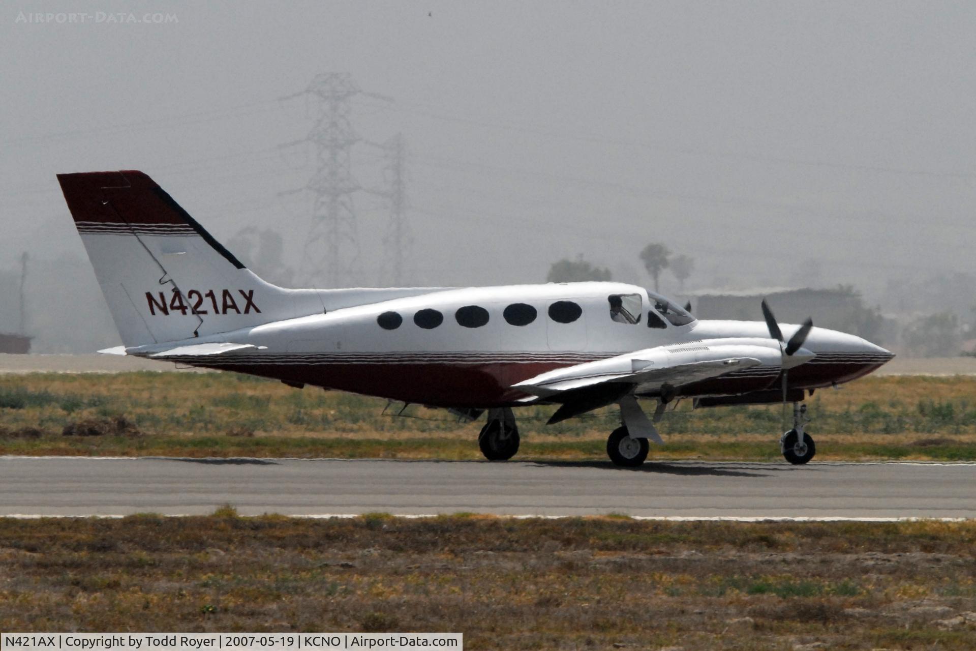 N421AX, 1979 Cessna 421C Golden Eagle C/N 421C0612, Camarillo airshow 2007