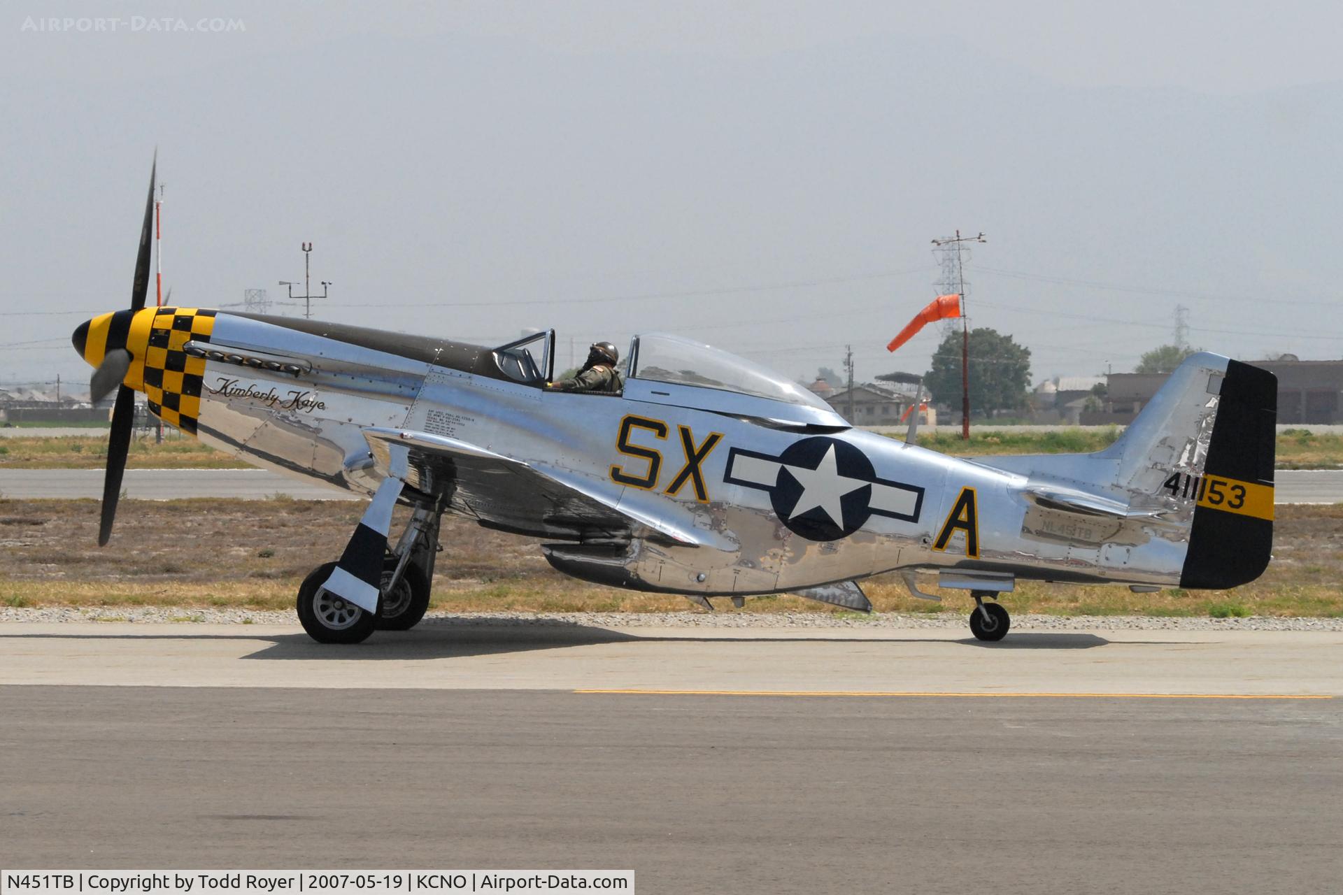 N451TB, 1944 North American F-51D Mustang C/N 44-11153, Chino Airshow 2007