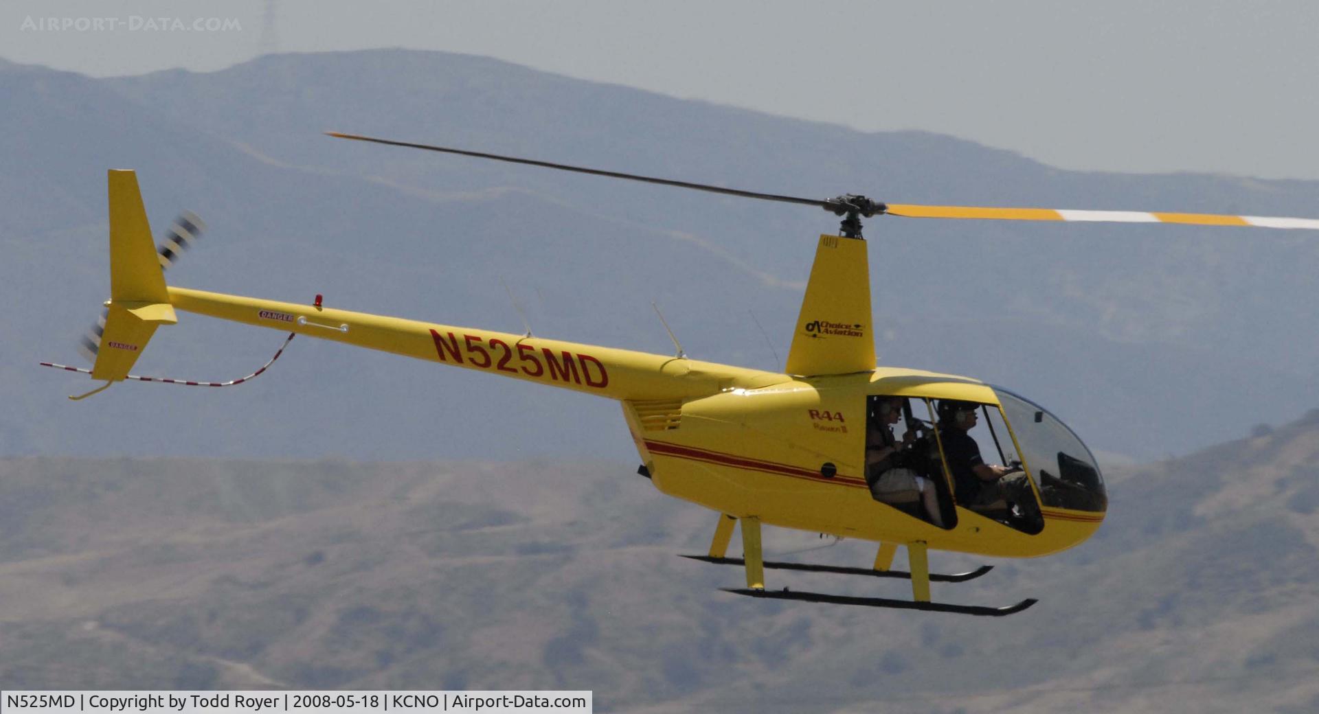 N525MD, 2006 Robinson R44 II C/N 11510, Chino Airshow 2008