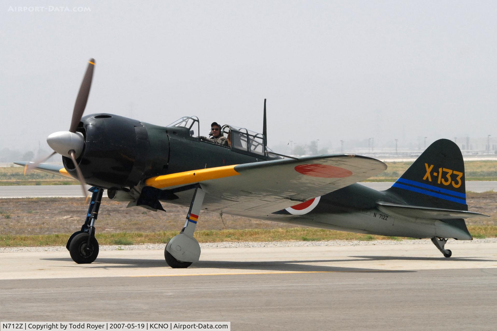 N712Z, 1942 Mitsubishi A6M3 Reisen (Zero) C/N 3869, Chino Airshow 2007