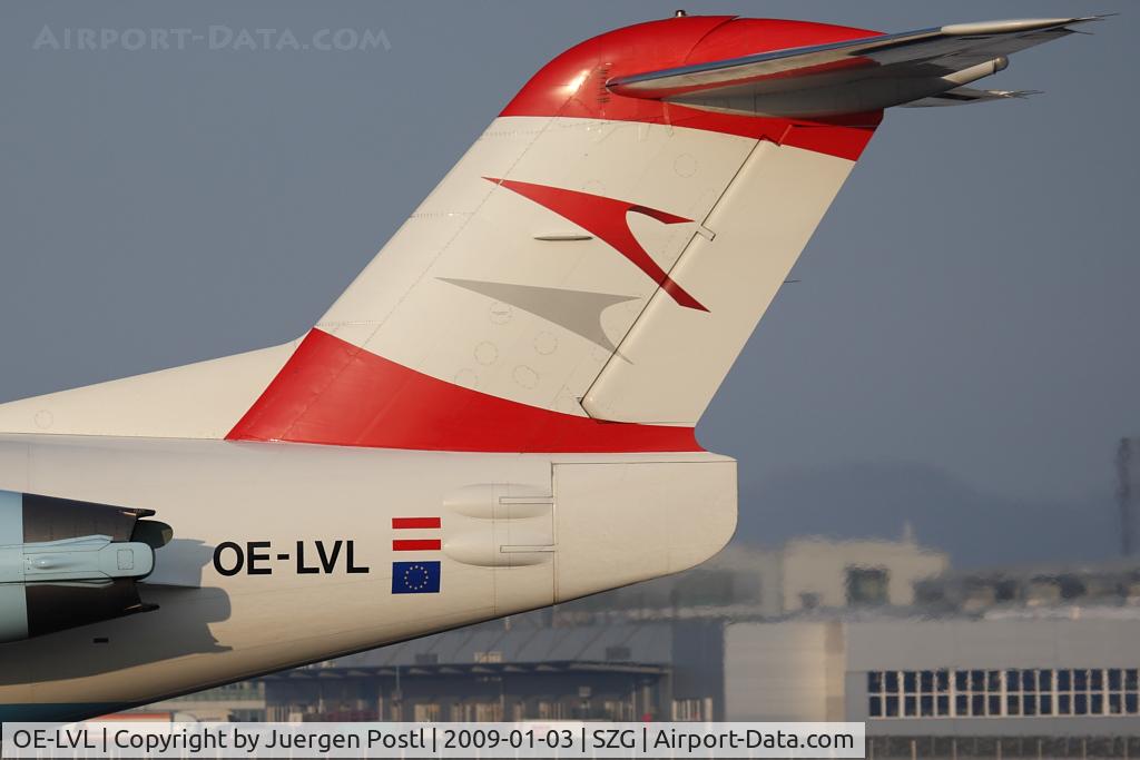 OE-LVL, 1992 Fokker 100 (F-28-0100) C/N 11404, Fokker 100