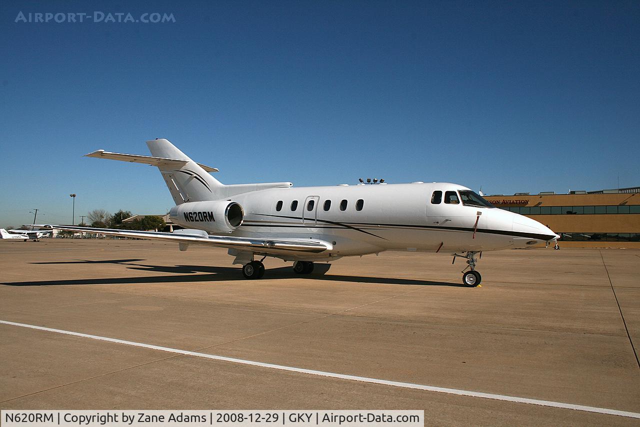 N620RM, 1988 British Aerospace BAe.125 Series 800A C/N 258124, At Arlington Municipal