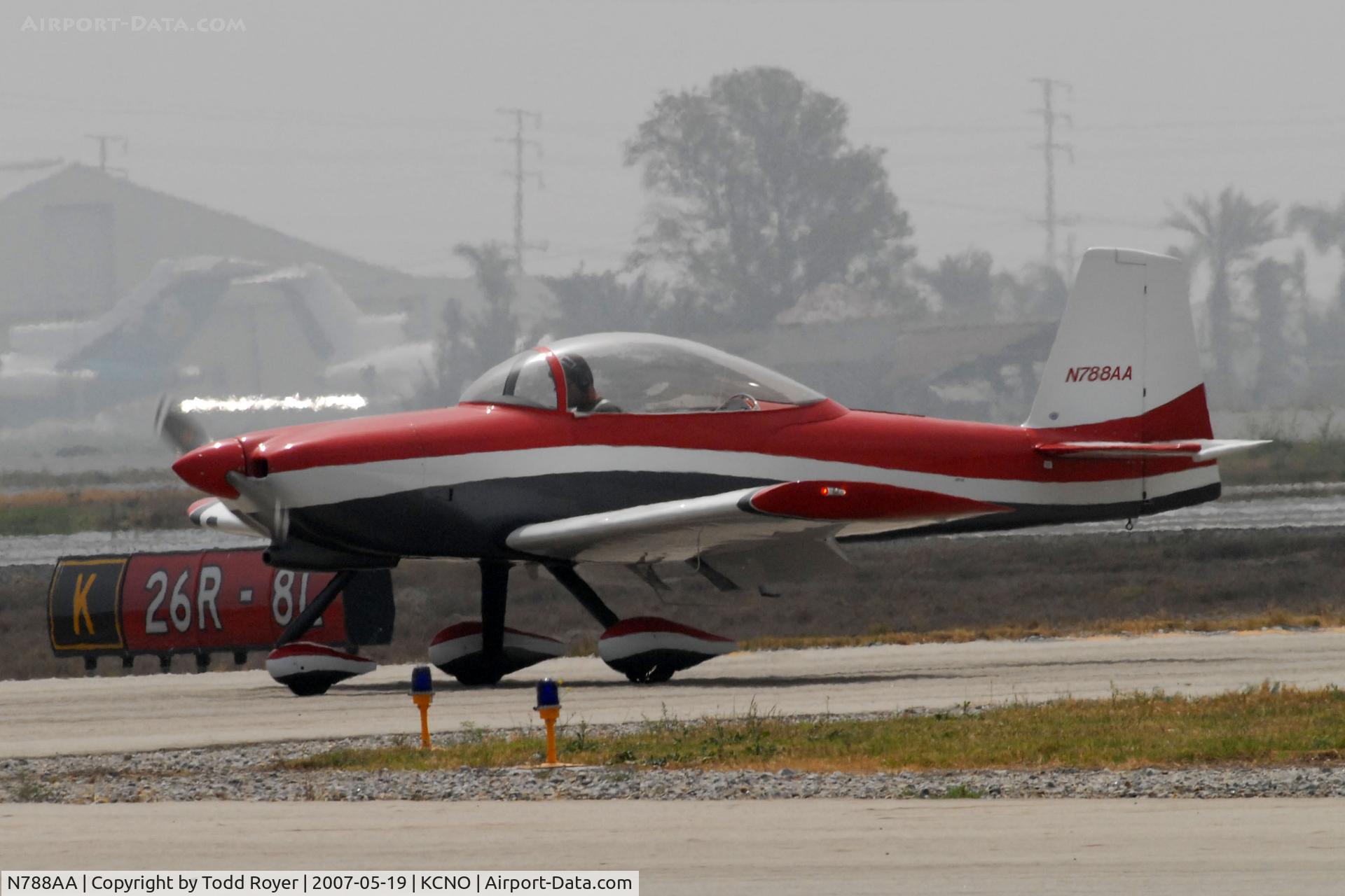 N788AA, 2000 Vans RV-8A C/N 80713, Chino Airshow 2007
