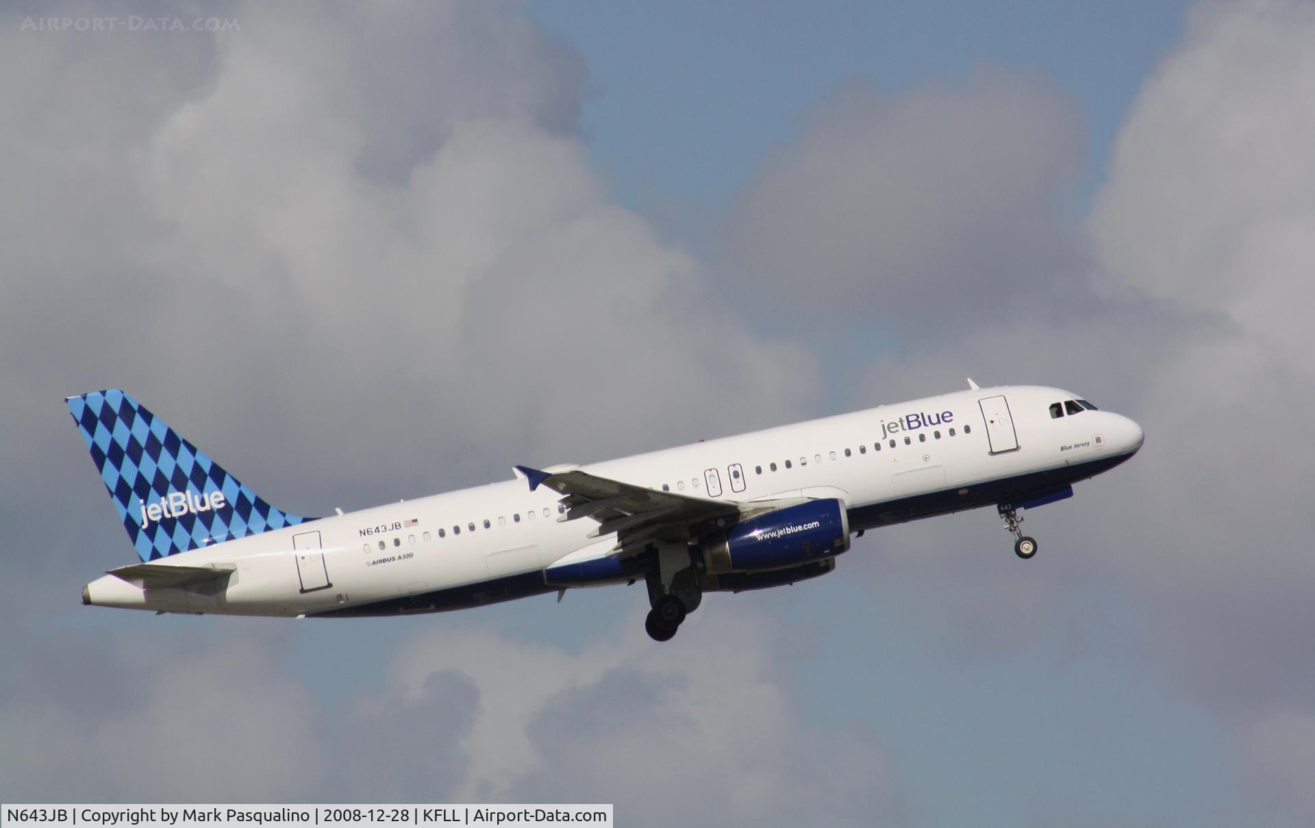 N643JB, 2006 Airbus A320-232 C/N 2871, Airbus A320