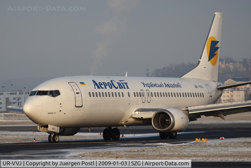 UR-VVJ, 1989 Boeing 737-448 C/N 24474, Boeing 737-448
