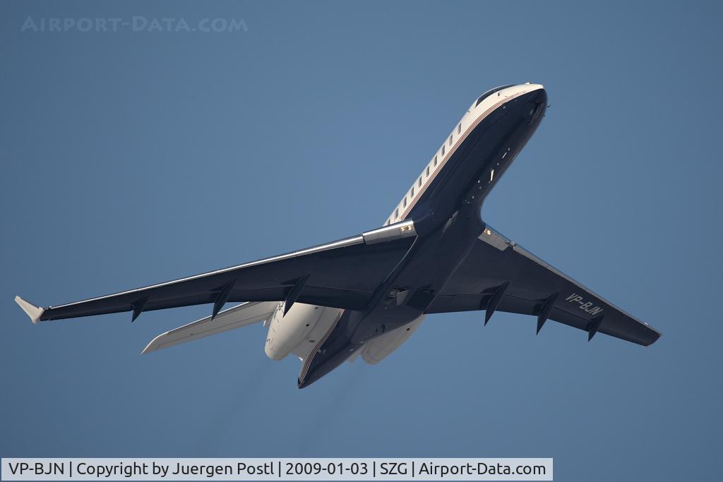VP-BJN, 2007 Bombardier BD-700-1A11 Global 5000 C/N 9273, Bombardier BD-700-1A11 Global 5000