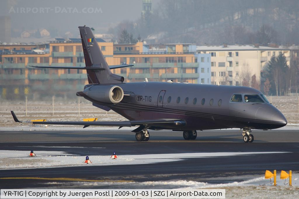 YR-TIG, 1999 Israel Aircraft Industries IAI-1126 Galaxy C/N 012, Israel Aircraft Industries Gulfstream G200 Galaxy