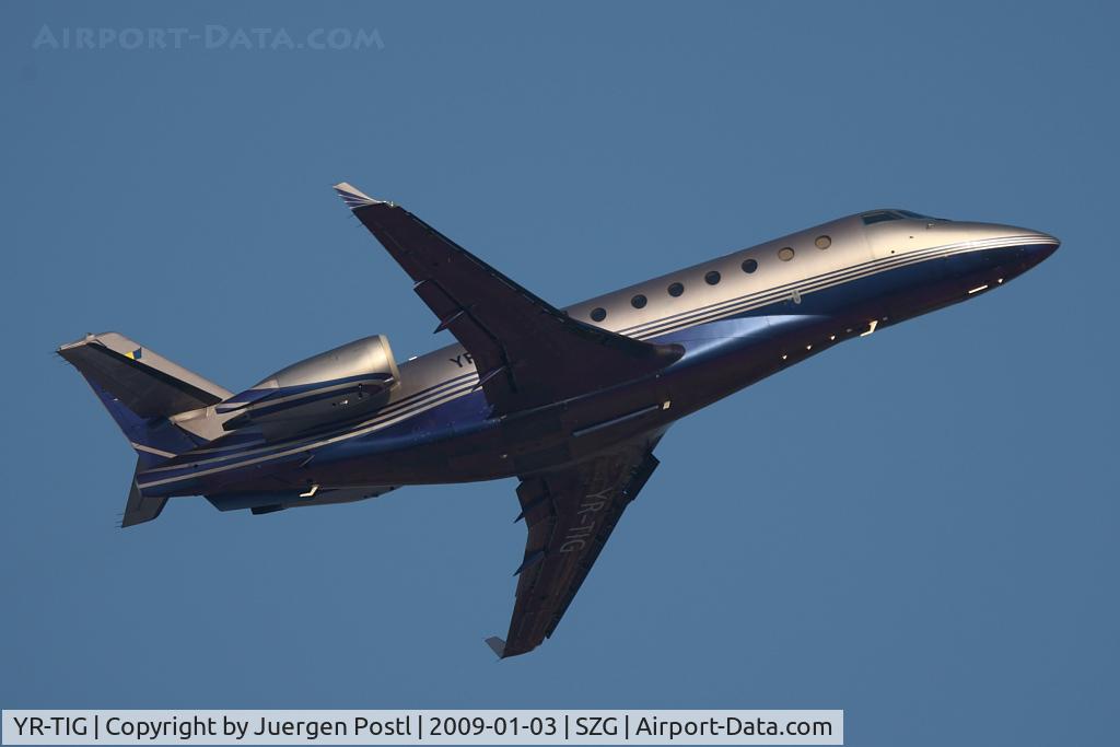 YR-TIG, 1999 Israel Aircraft Industries IAI-1126 Galaxy C/N 012, Israel Aircraft Industries Gulfstream G200 Galaxy