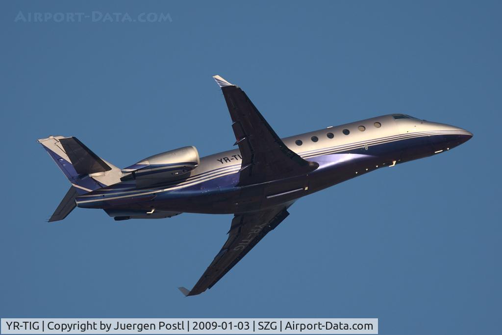 YR-TIG, 1999 Israel Aircraft Industries IAI-1126 Galaxy C/N 012, Israel Aircraft Industries Gulfstream G200 Galaxy