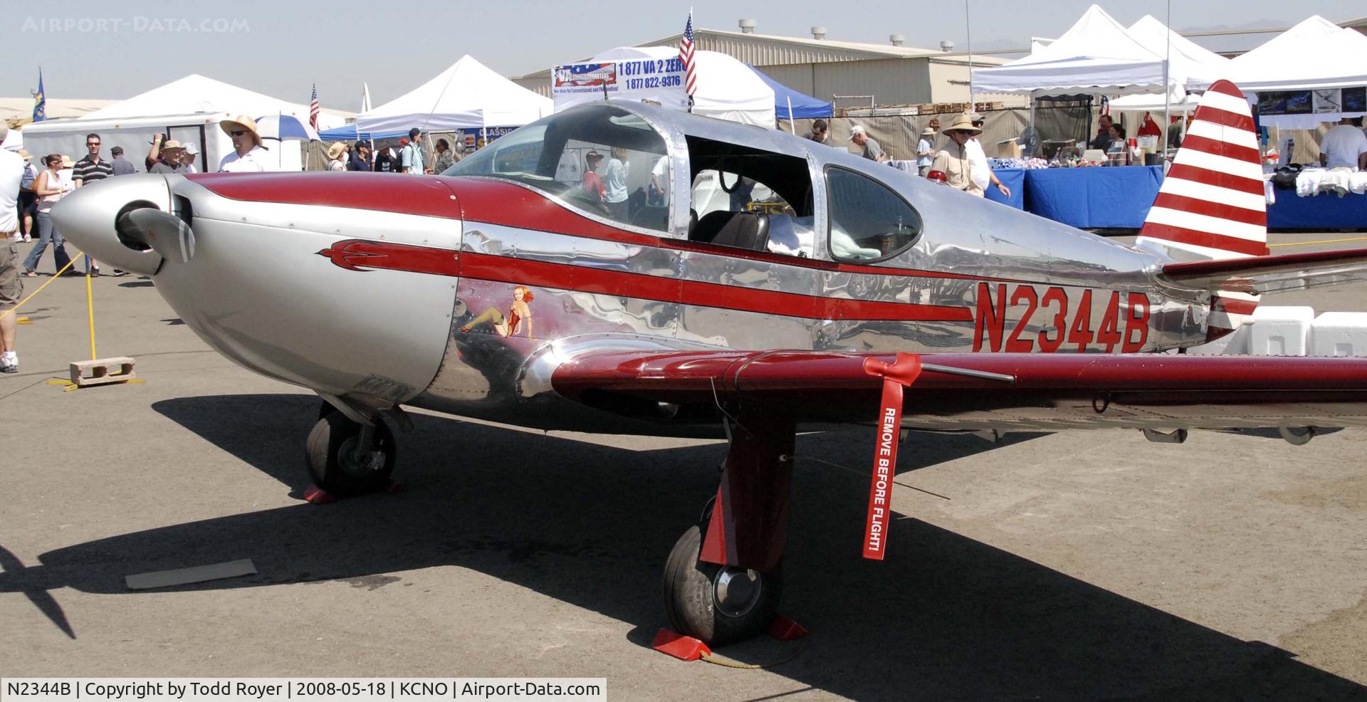 N2344B, 1948 Globe GC-1B Swift C/N 3644, Camarillo Airshow 2008