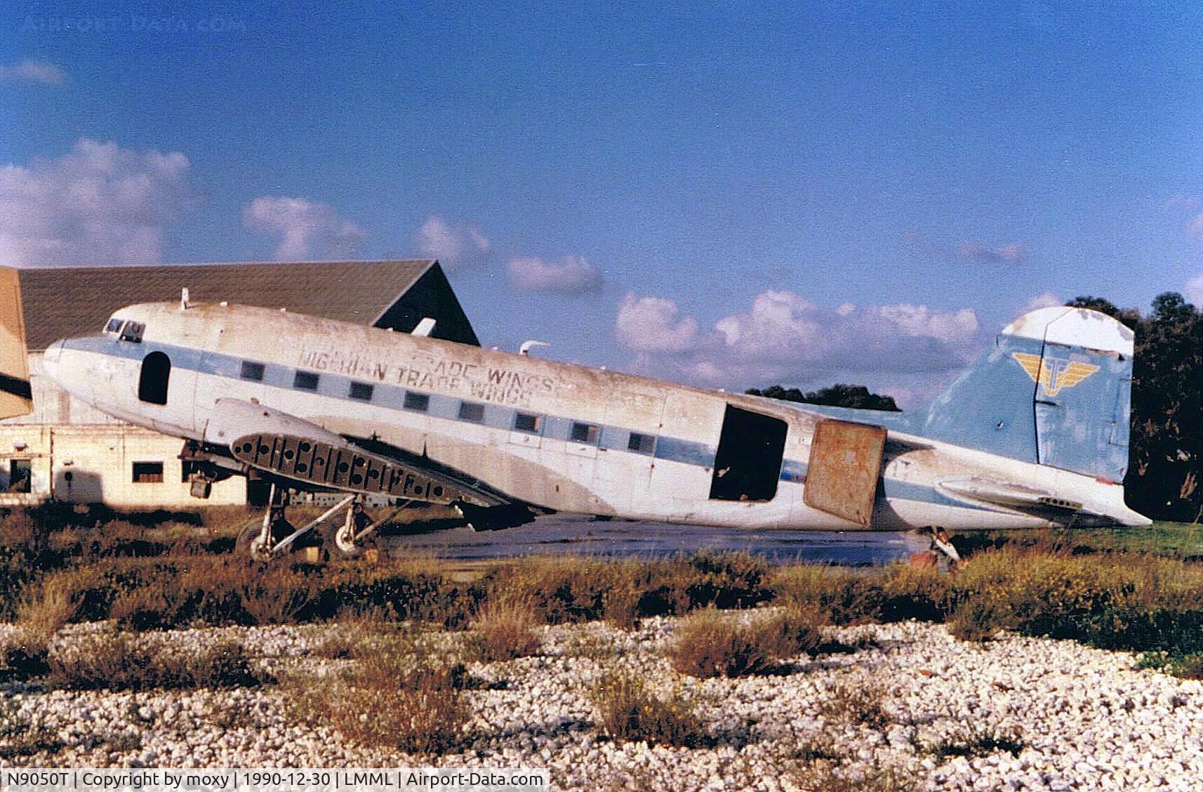 N9050T, 1944 Douglas C-47A-10-DK  Skytrain (DC3) C/N 12472, Douglas DC3A  NIGERIA TRADE WINGS HAL SAFI MALTA