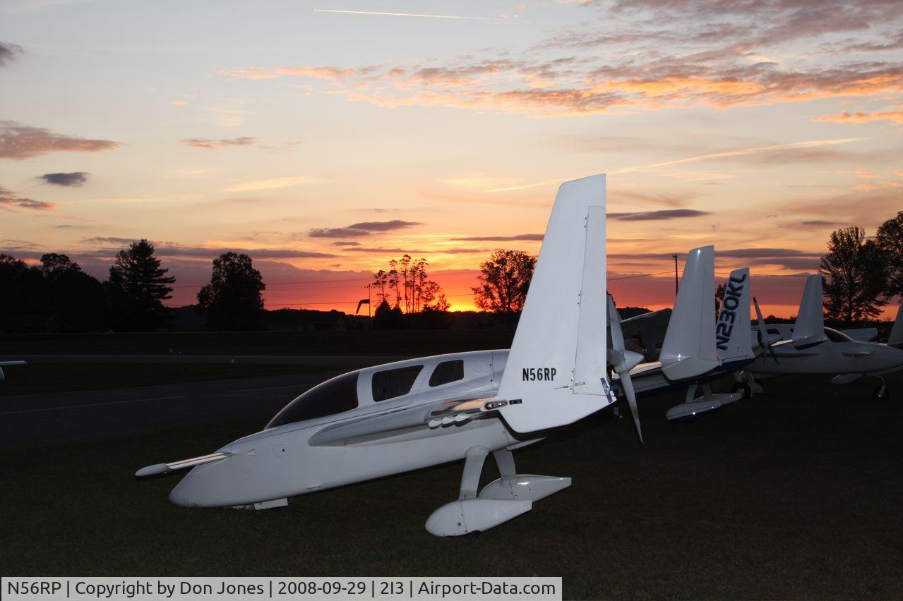 N56RP, 2004 Co-Z Cozy Mark IV C/N 865, Parked at Rough River 2008