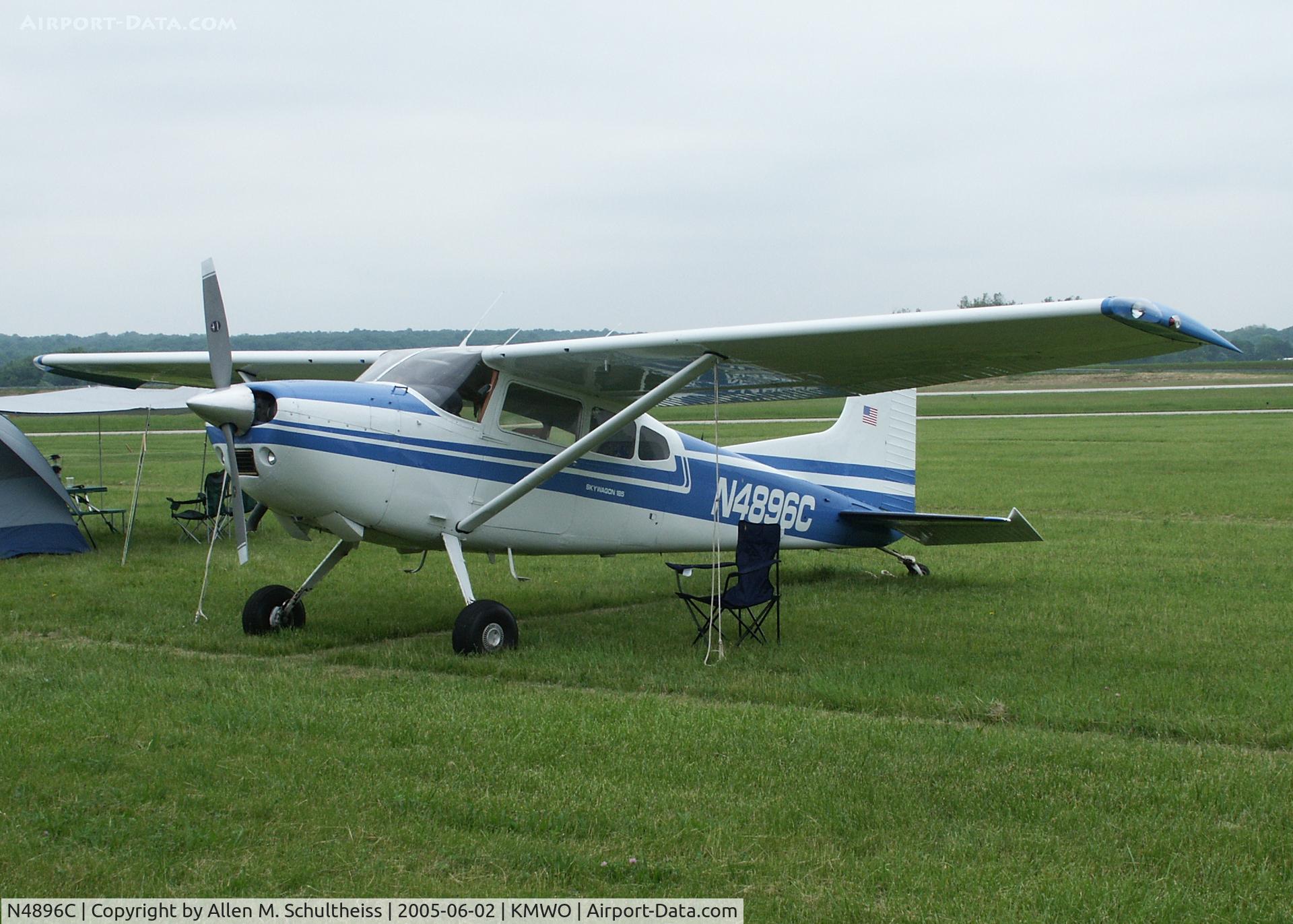 N4896C, 1975 Cessna A185F Skywagon 185 C/N 18502647, 180 Club Fly-in