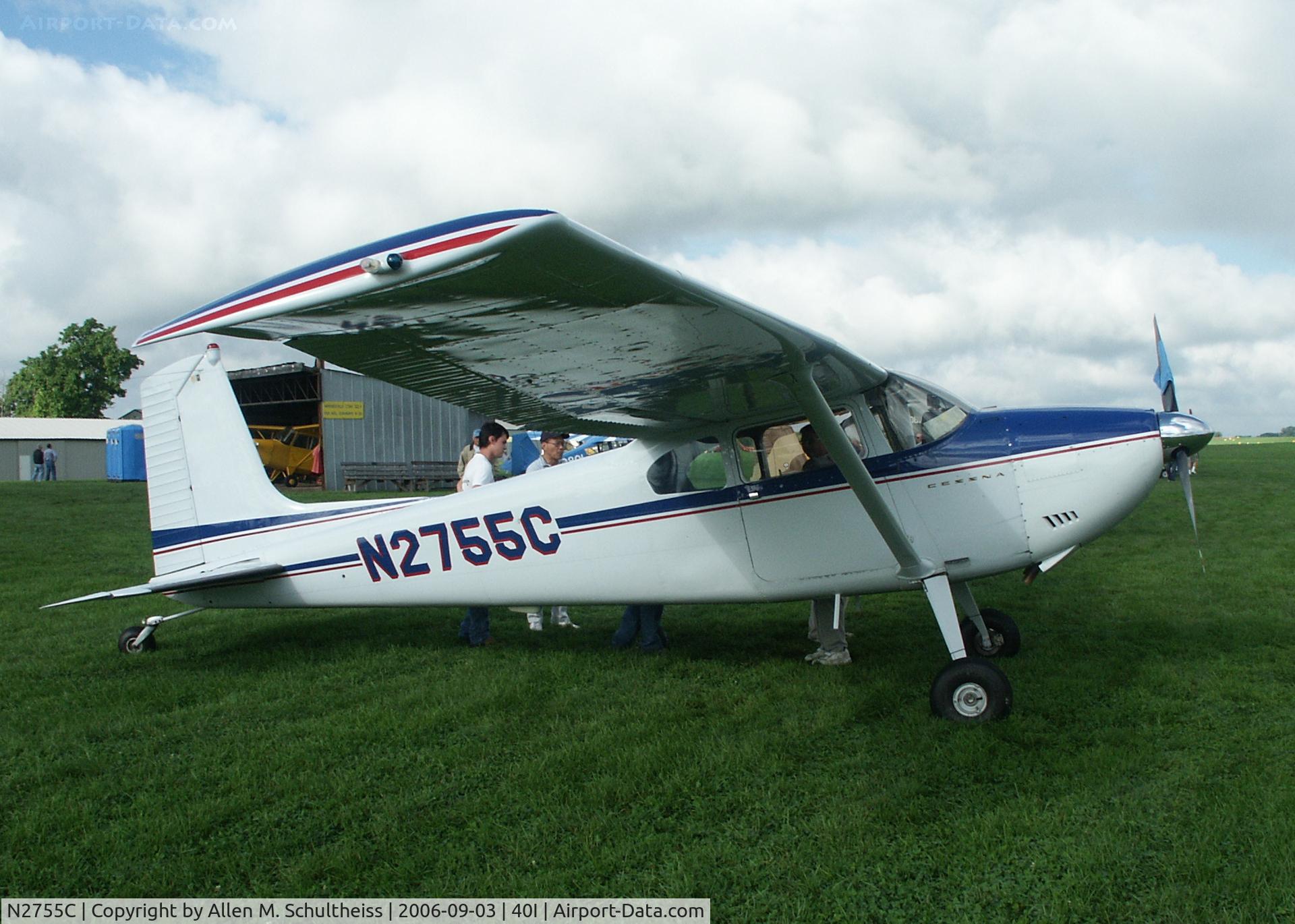 N2755C, 1955 Cessna 180 C/N 31902, Waynesville Fly-in