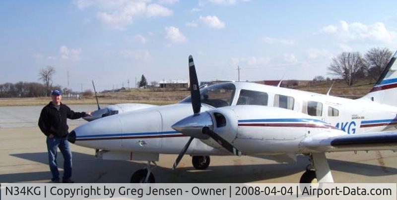 N34KG, 1983 Piper PA-34-220T C/N 34-8333059, Piper PA-34 Seneca III Twin