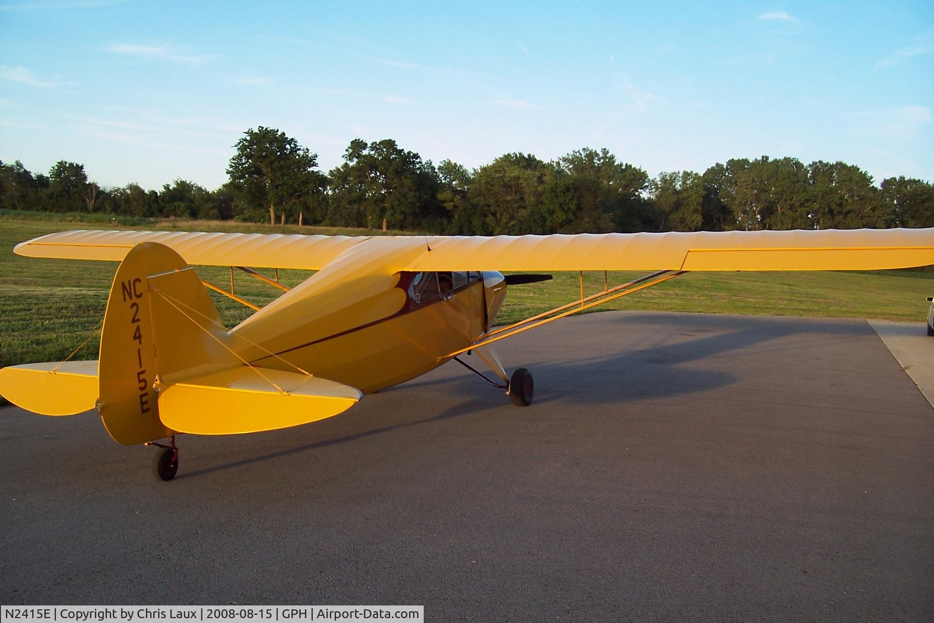 N2415E, 1939 Funk B85C C/N 8, midwest national aircenter