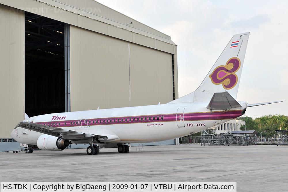 HS-TDK, 1998 Boeing 737-4D7 C/N 28701, Seen at VTBU