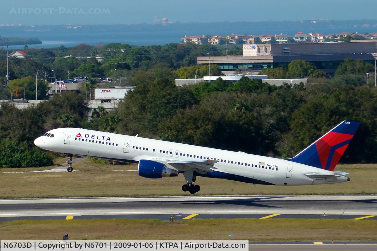 N6703D, 2000 Boeing 757-232 C/N 30234, Delta