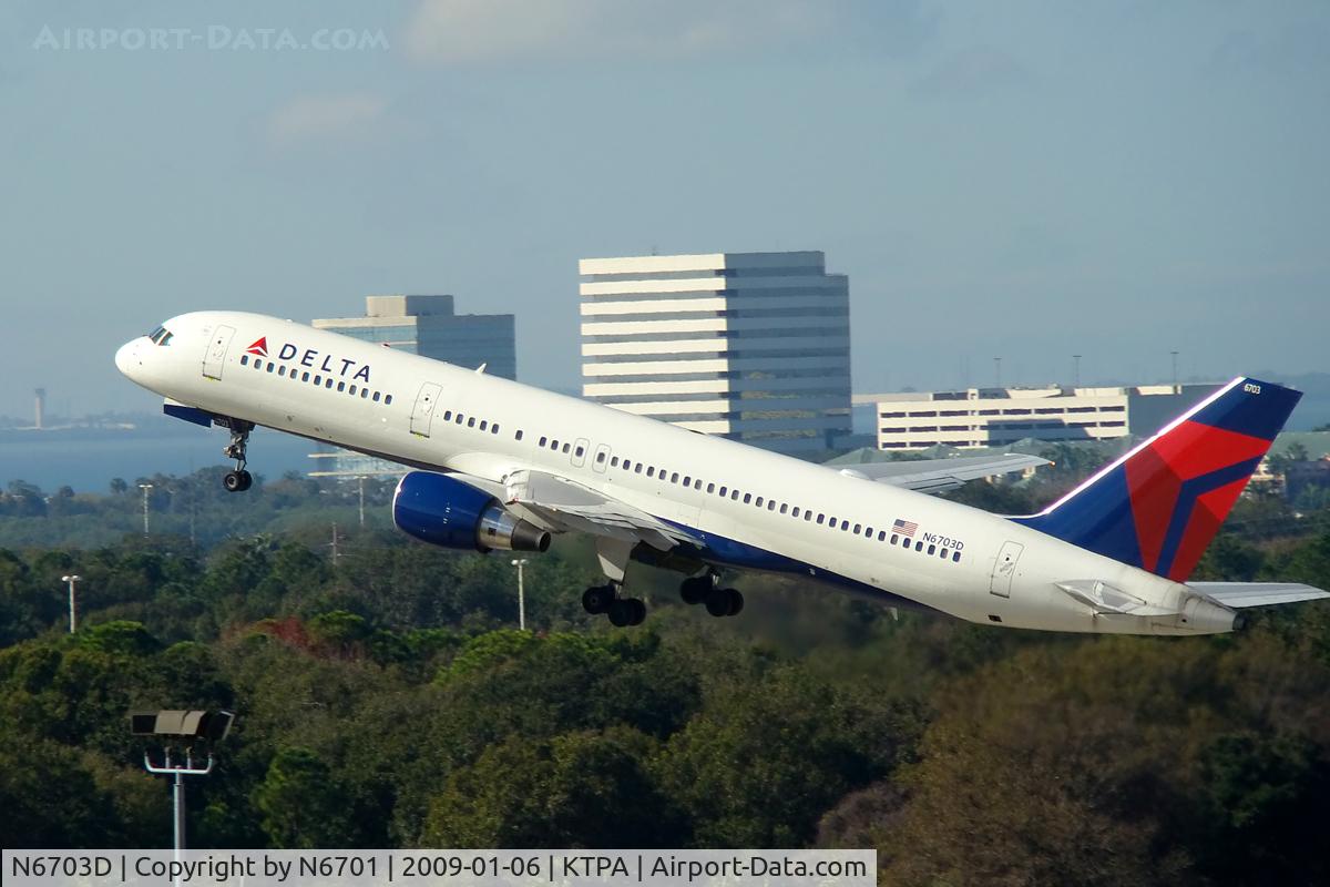 N6703D, 2000 Boeing 757-232 C/N 30234, Delta