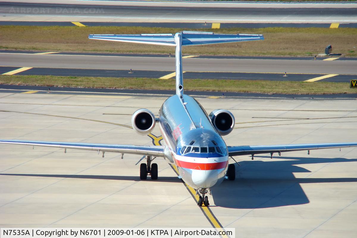 N7535A, 1990 McDonnell Douglas MD-82 (DC-9-82) C/N 49989, American