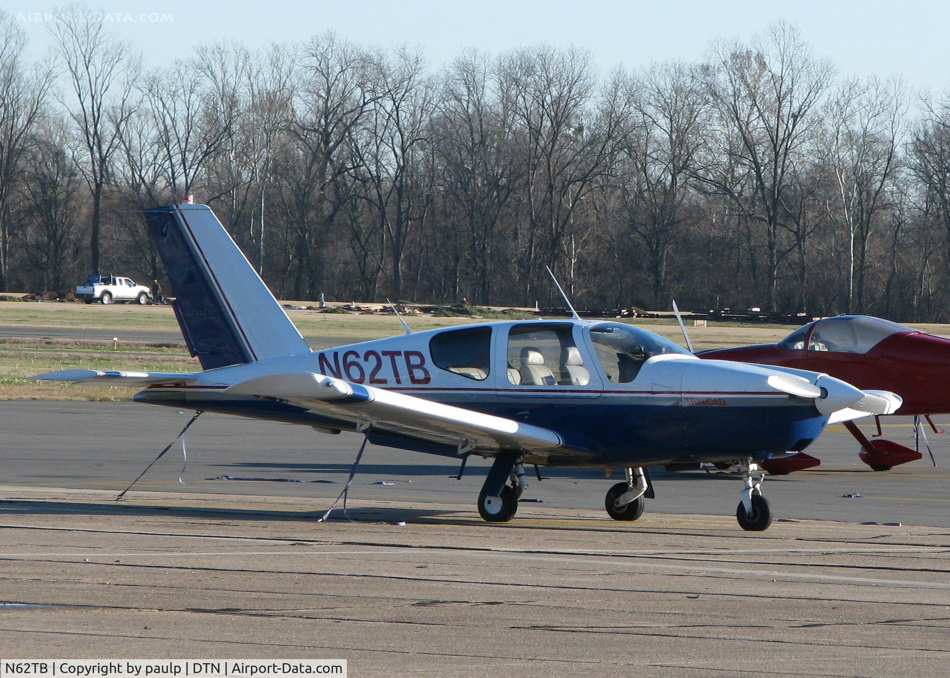 N62TB, 1985 Socata TB-20 Trinidad C/N 503, Parked at Downtown Shreveport.