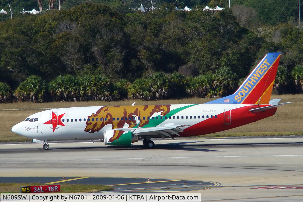 N609SW, 1995 Boeing 737-3H4 C/N 27929, Southwest