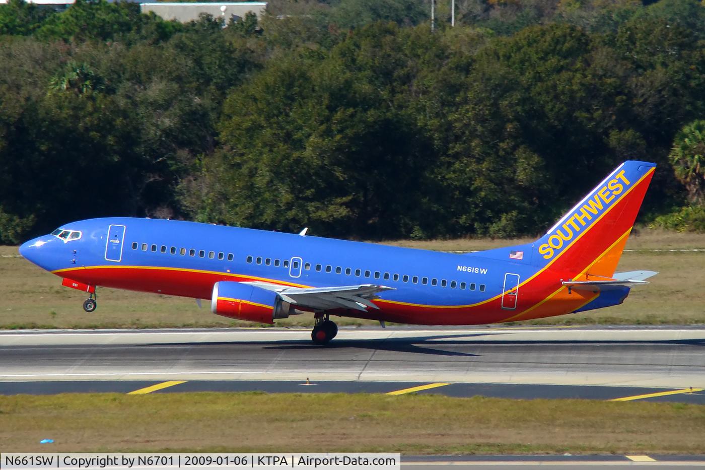 N661SW, 1985 Boeing 737-317 C/N 23173, Southwest