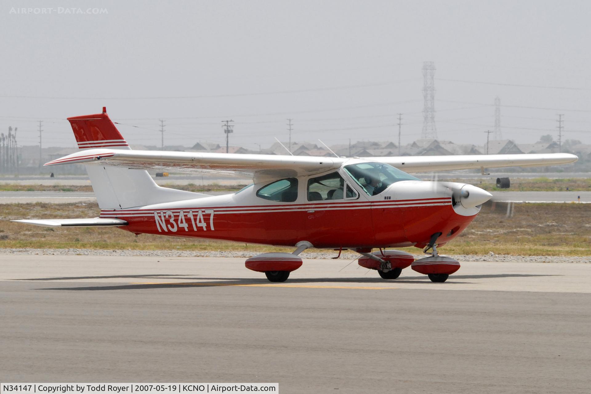 N34147, 1971 Cessna 177B Cardinal C/N 17701665, Chino Airshow 2007