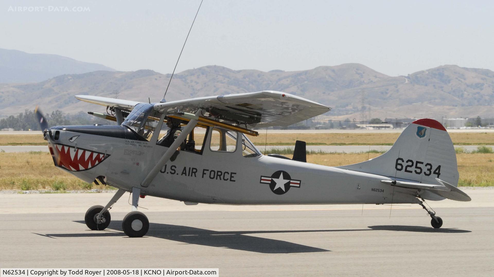 N62534, Cessna 305C (0-1E) C/N 23656, Chino Airshow 2008