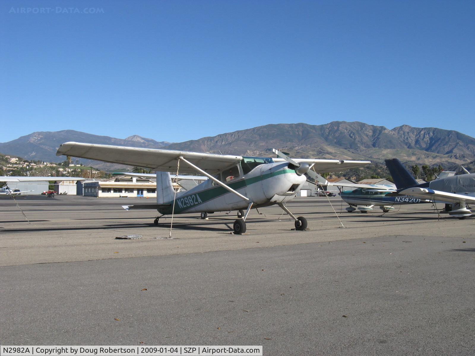 N2982A, 1953 Cessna 180 C/N 30182, 1953 Cessna 180, Continental O-470-A 225 Hp
