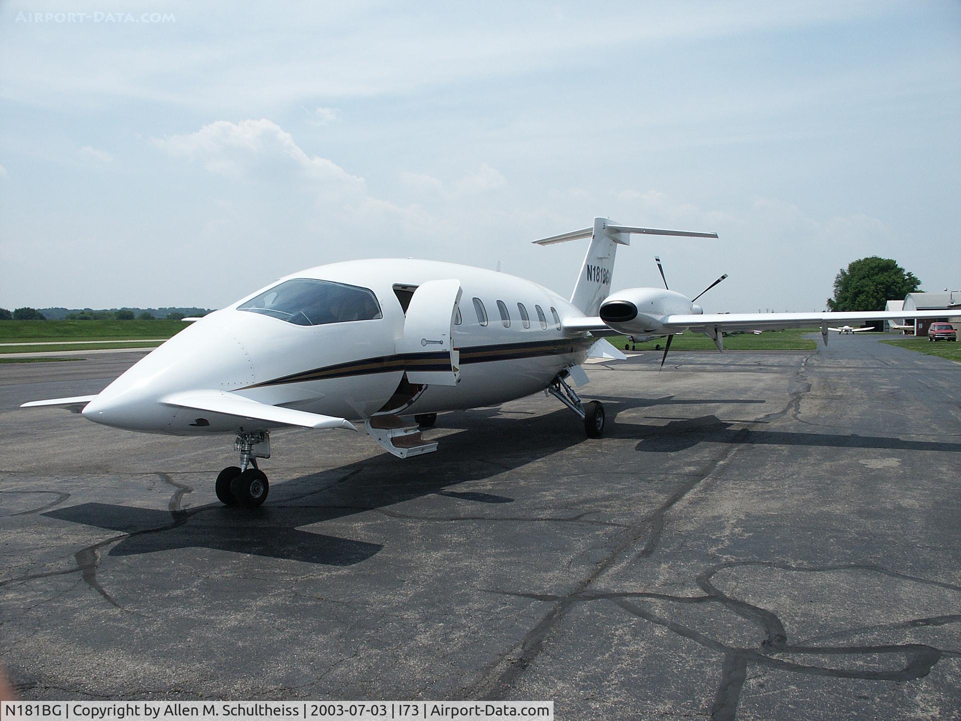 N181BG, 1992 Piaggio P-180 Avanti C/N 1015, Piaggio P180 Avanti II