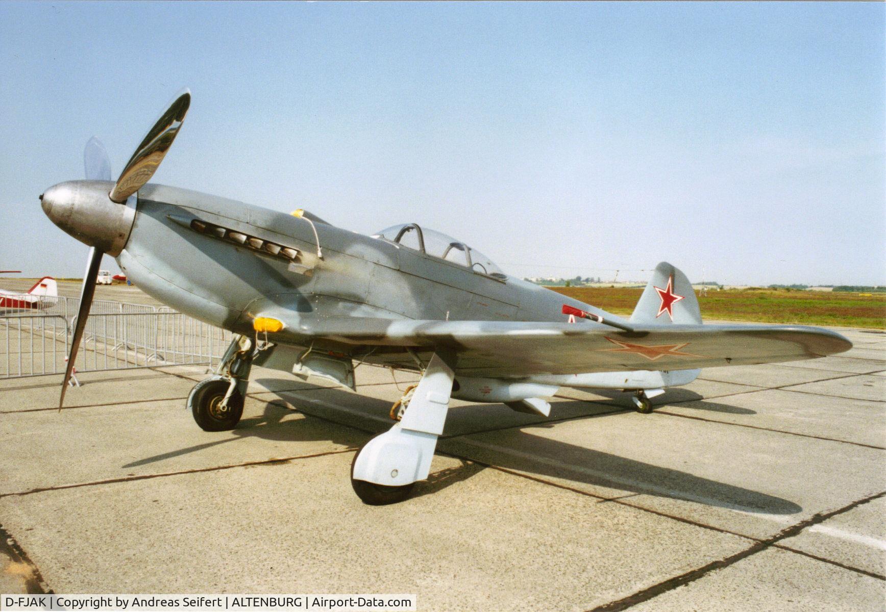 D-FJAK, 1996 Yakovlev Yak-3UA C/N 0470107, Airshow Altenburg 2003