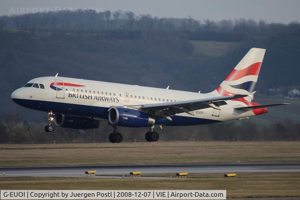 G-EUOI, 2001 Airbus A319-131 C/N 1606, Airbus A319-131