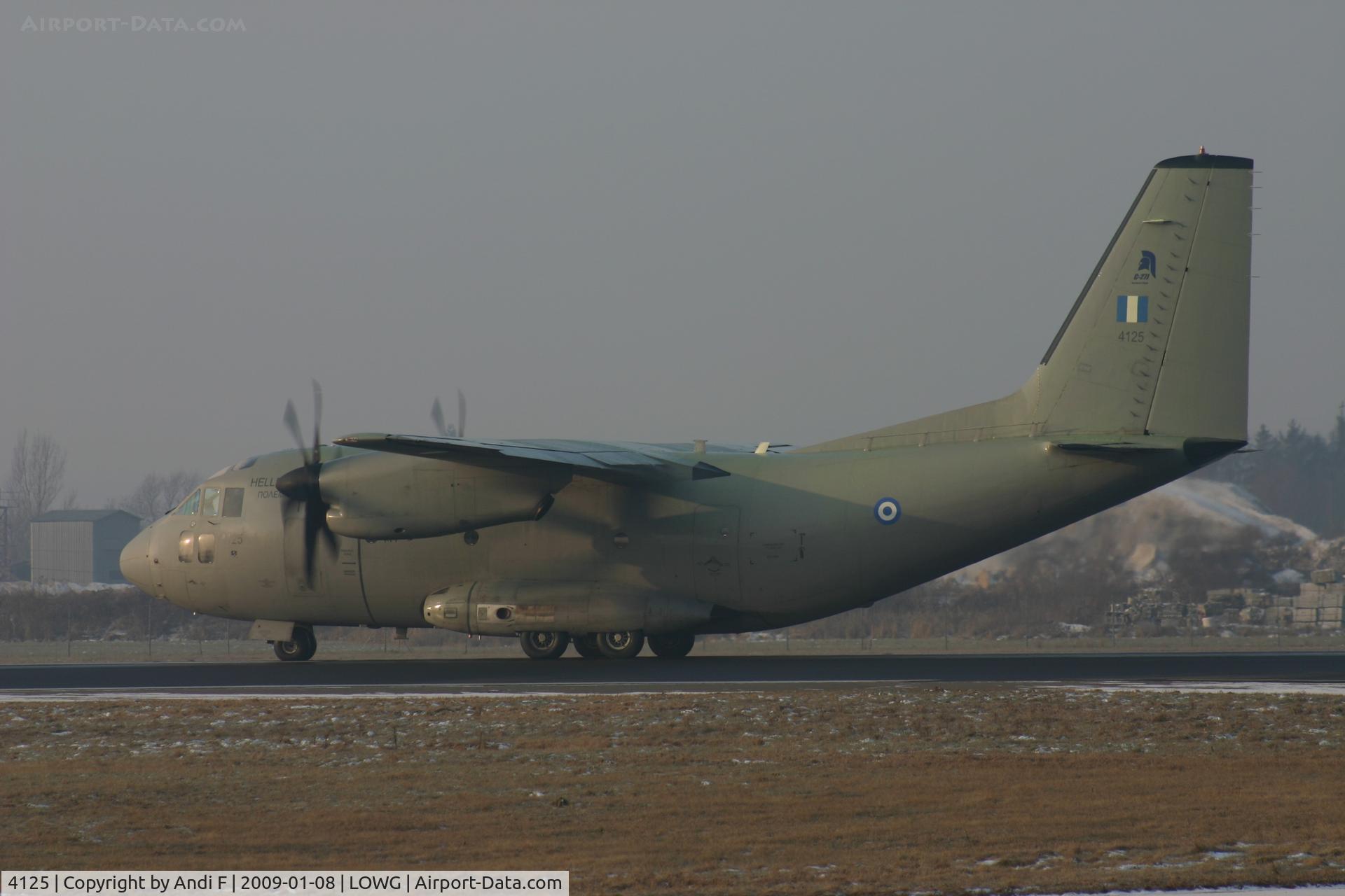 4125, 2008 Alenia C-27J Spartan C/N 4125/HA008, C-27J Spartan