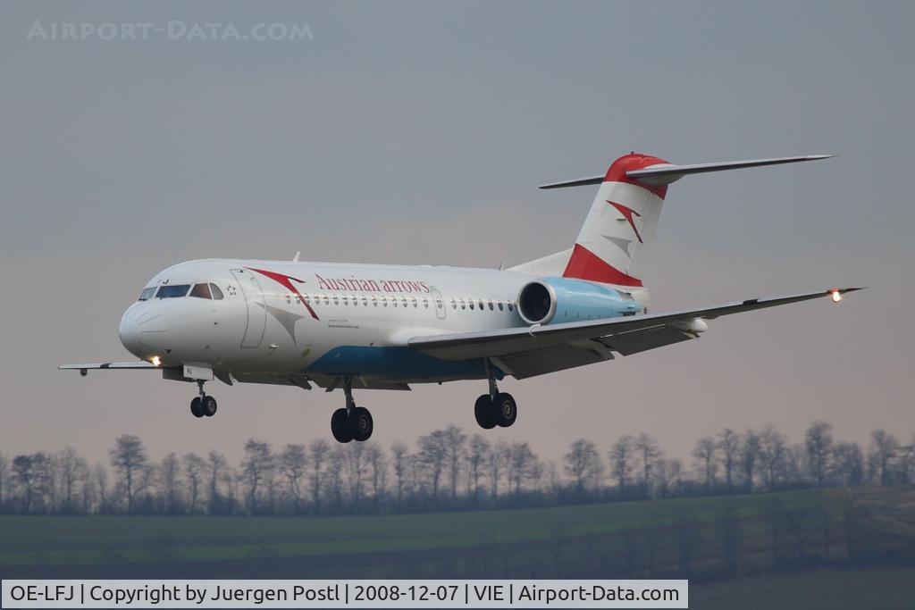 OE-LFJ, 1995 Fokker 70 (F-28-0070) C/N 11532, Fokker 70