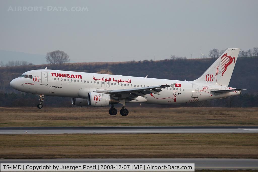 TS-IMD, 1991 Airbus A320-211 C/N 0205, Airbus A320-211