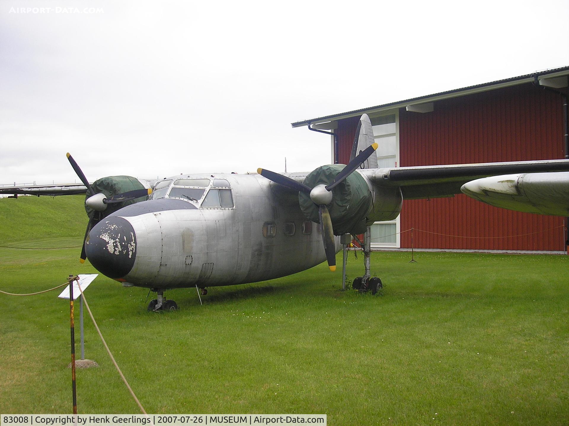 83008, 1955 Hunting Percival Tp83 Pembroke C52 (P-66) C/N PAC/66/52, Malmen , Swedish Air Force Museum, Linkoping