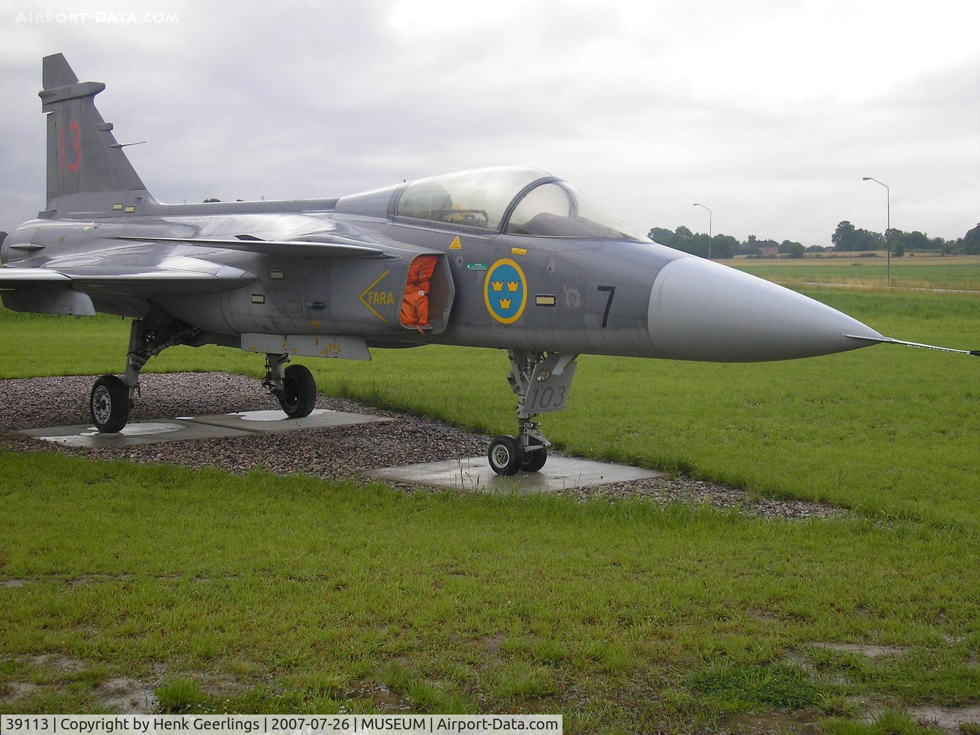 39113, Saab JAS-39A Gripen C/N 39-113, Malmen , Swedish Air Force Museum, Linkoping