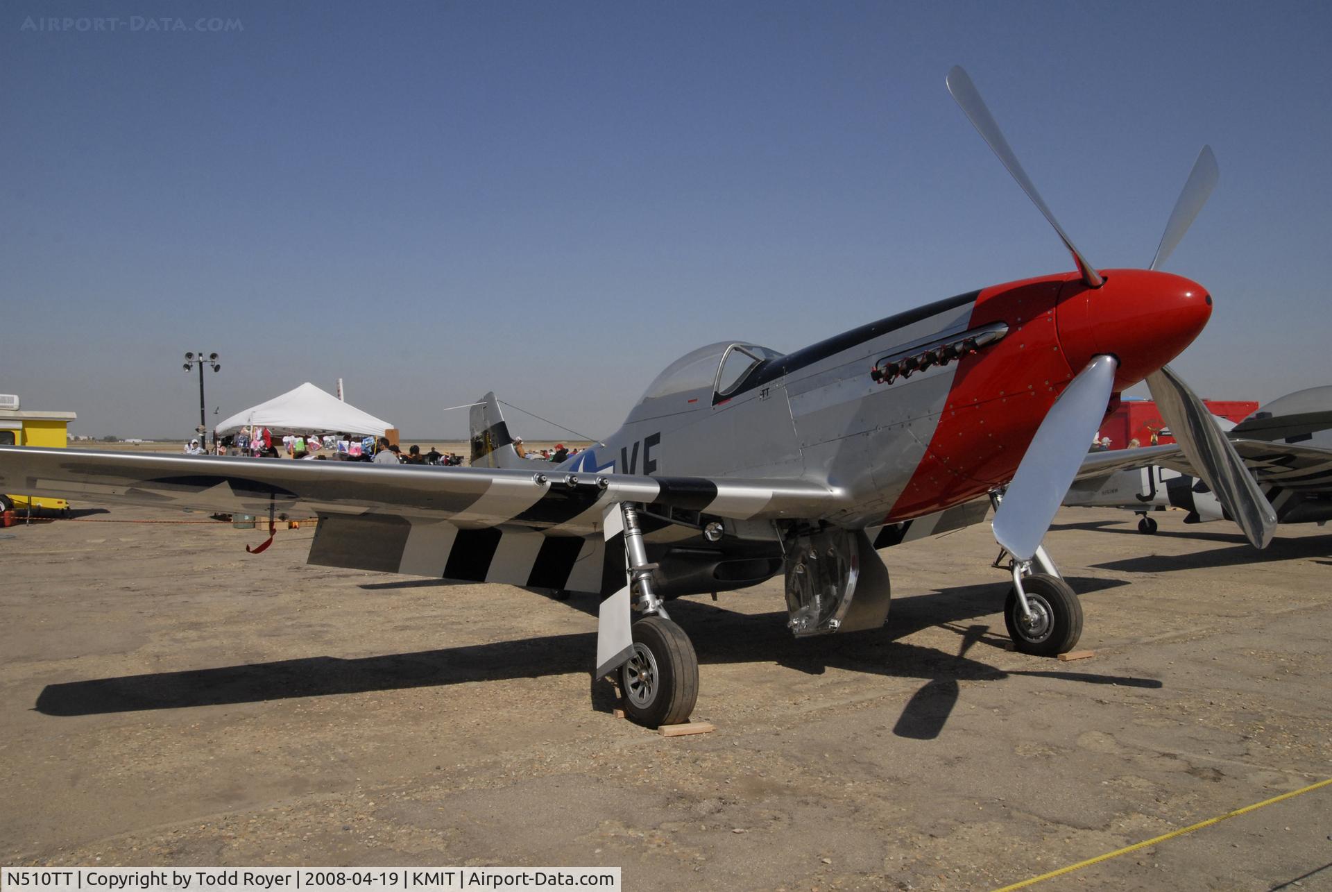 N510TT, 1944 North American F-51D Mustang C/N 44-74008, Shafter Airshow 2008