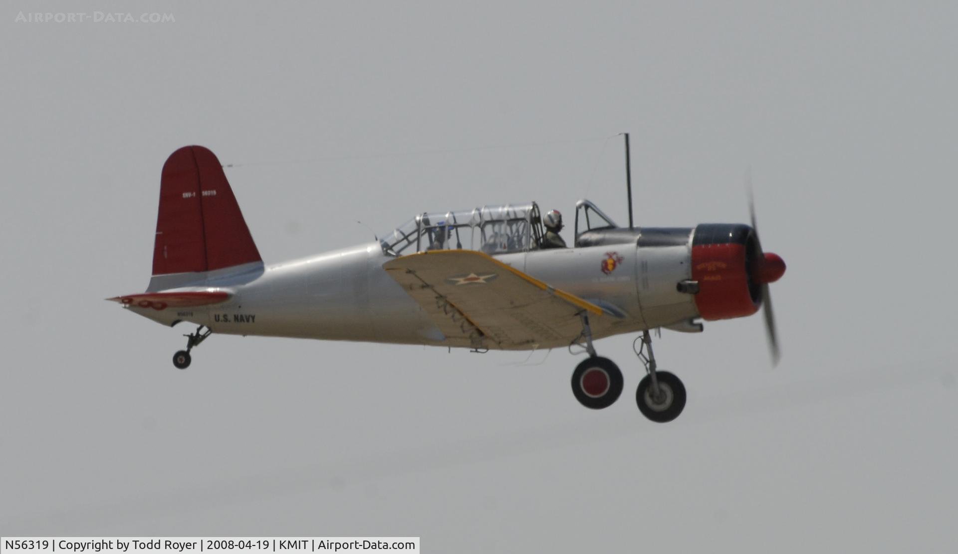 N56319, 1941 Consolidated Vultee BT-13A C/N 2167, Shafter Airshow 2008