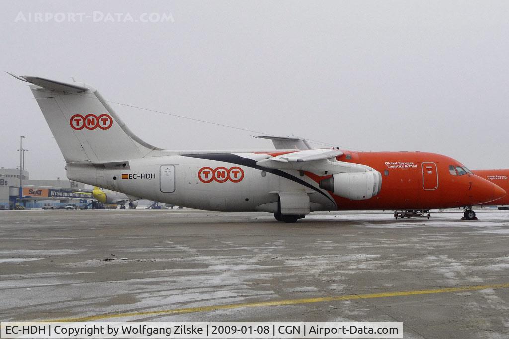 EC-HDH, 1986 British Aerospace BAe.146-200QT Quiet Trader Quiet Trader C/N E2056, visitor